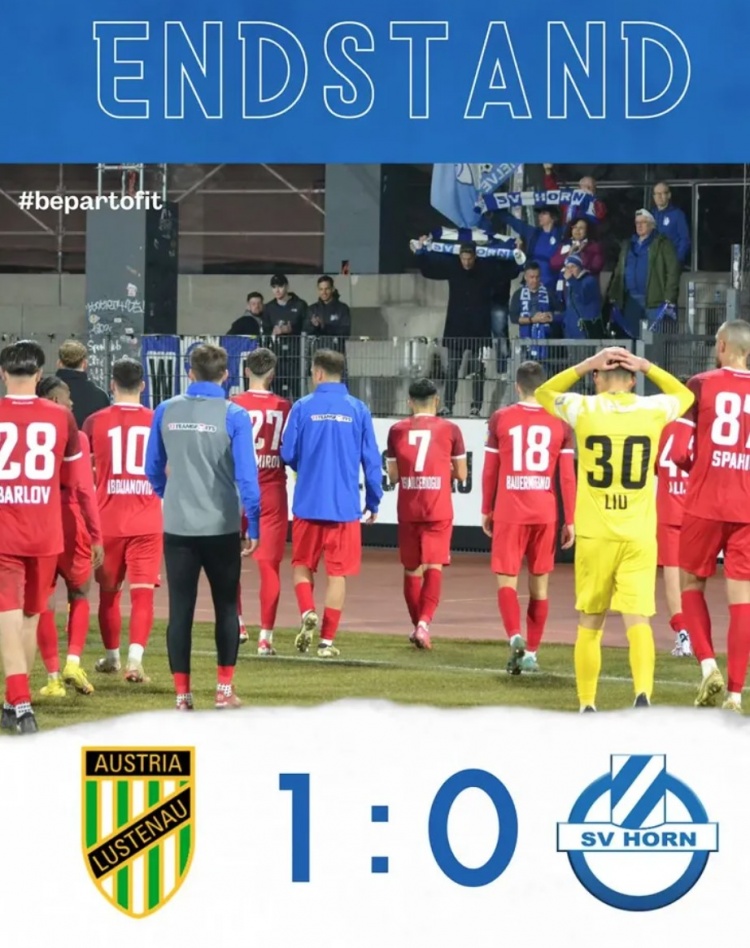 坐穩主力！劉邵子洋連續3輪奧乙首發(fā)，SV霍恩客場(chǎng)0-1告負