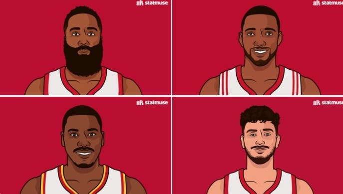 申京今日季后賽打出單場(chǎng)至少20分10板5助3搶斷 隊史第5人