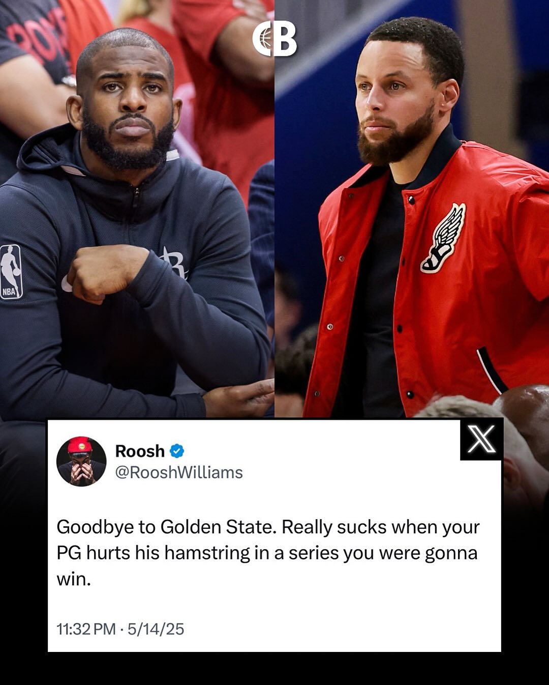 火媒：當你的控衛在本可以贏(yíng)的系列賽拉傷了腿筋 這感覺(jué)很糟吧？