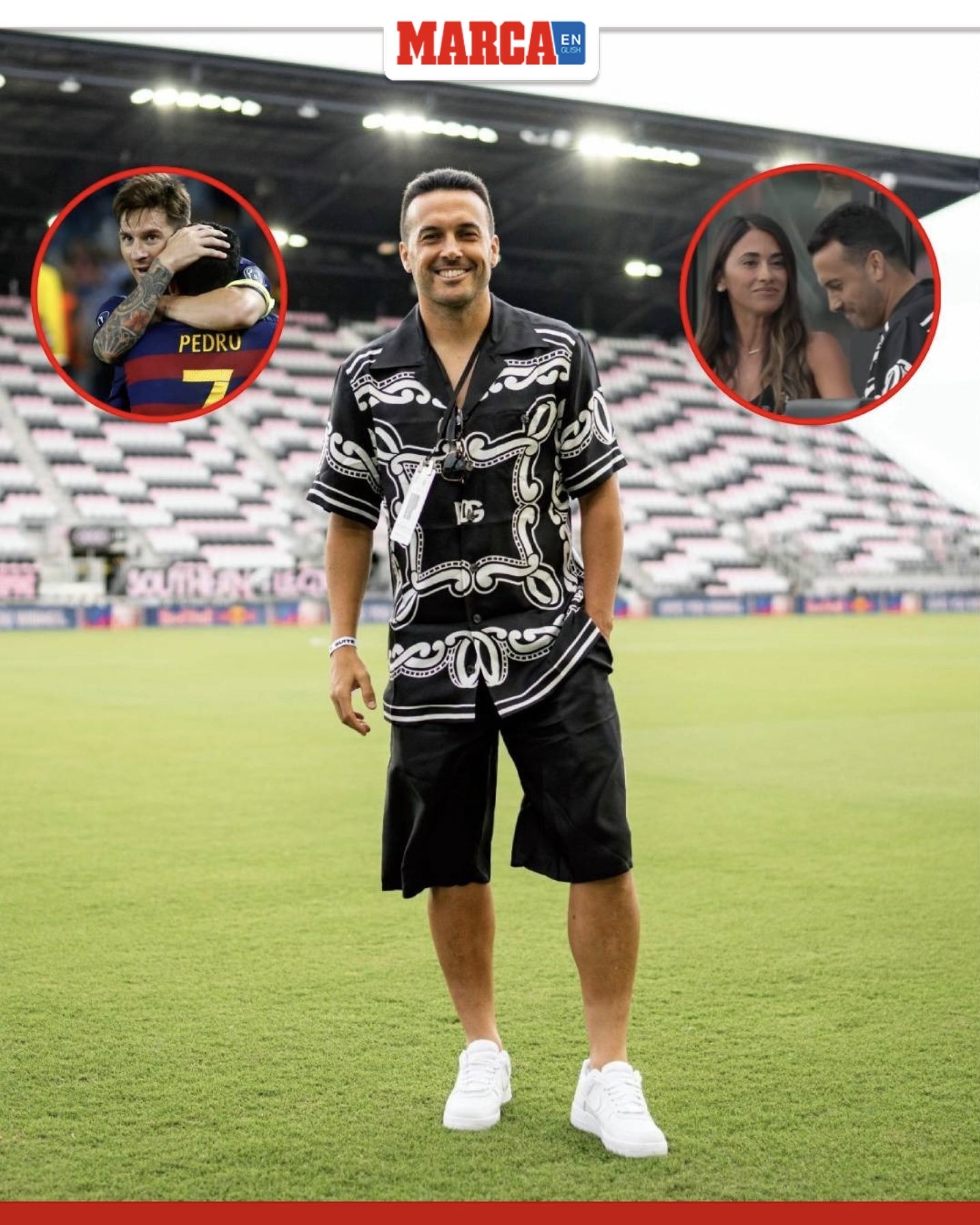 巴薩系再+1？佩德羅現身邁阿密?chē)H主場(chǎng)，他和拉齊奧合約將到期