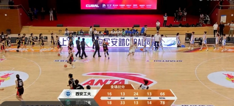 ??CUBAL-劉楚渝23分 胡燁娜空砍18分 武漢科大力克西安工大