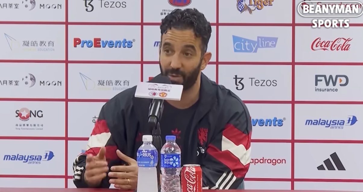 被問(wèn)梅西中國香港行爭議，阿莫林：我聽(tīng)說(shuō)了，球員身體良好就會(huì )上