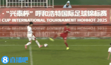 國少少打一人！張君豪第61分鐘抬腳過(guò)高，踹對方大腿被直紅罰下