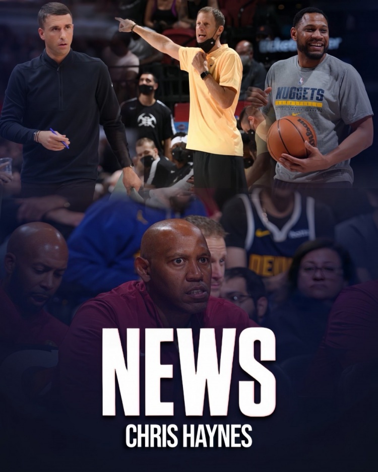 Haynes：瑞安-桑德斯等四名掘金助教下賽季將不會(huì )回歸球隊