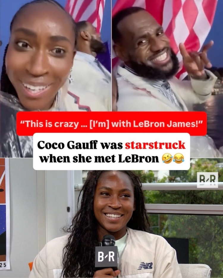 高芙：巴黎奧運會(huì )開(kāi)幕式 我站在詹姆斯身邊很緊張感覺(jué)他個(gè)子好高