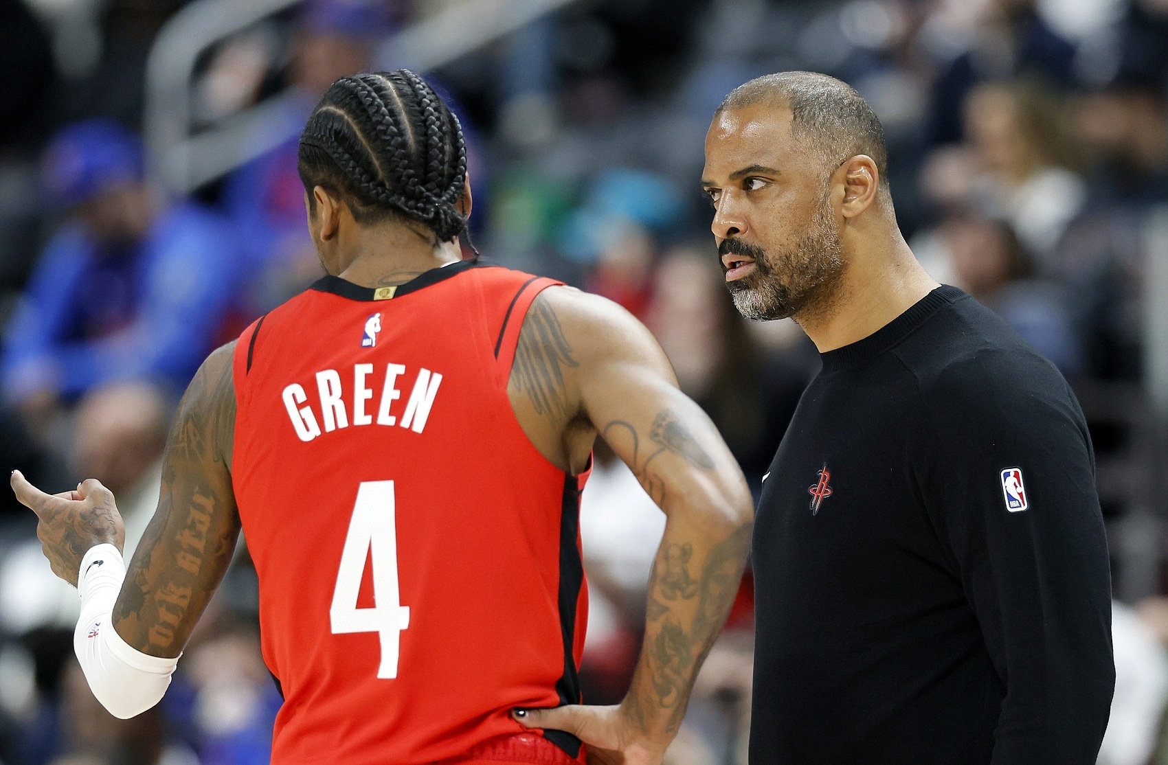 烏度卡：杰倫-格林進(jìn)步了 他被包夾時(shí)不強打而是信任隊友