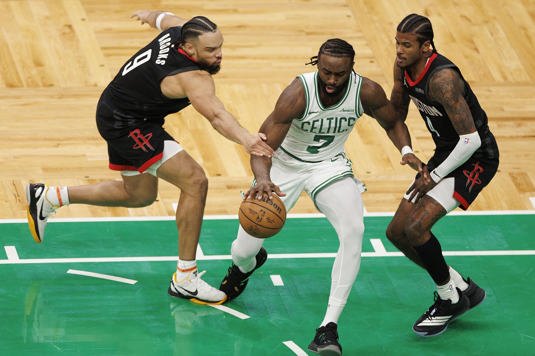 綠軍要拆隊??美媒提議：火箭得到杰倫-布朗 送出格林狄龍10號簽