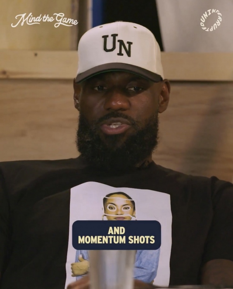 詹姆斯：有一些氣勢球不在數據分析中體現 但你能感覺(jué)到??