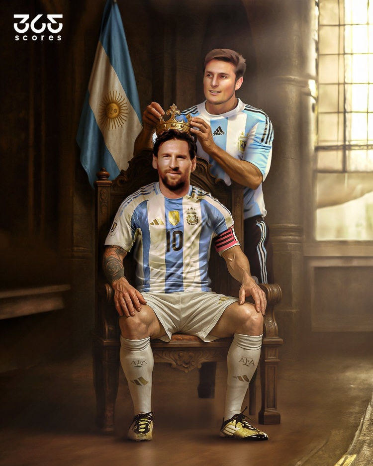 梅西出戰1103場(chǎng)比賽超越薩內蒂，獨享出場(chǎng)最多阿根廷球員榮譽(yù)