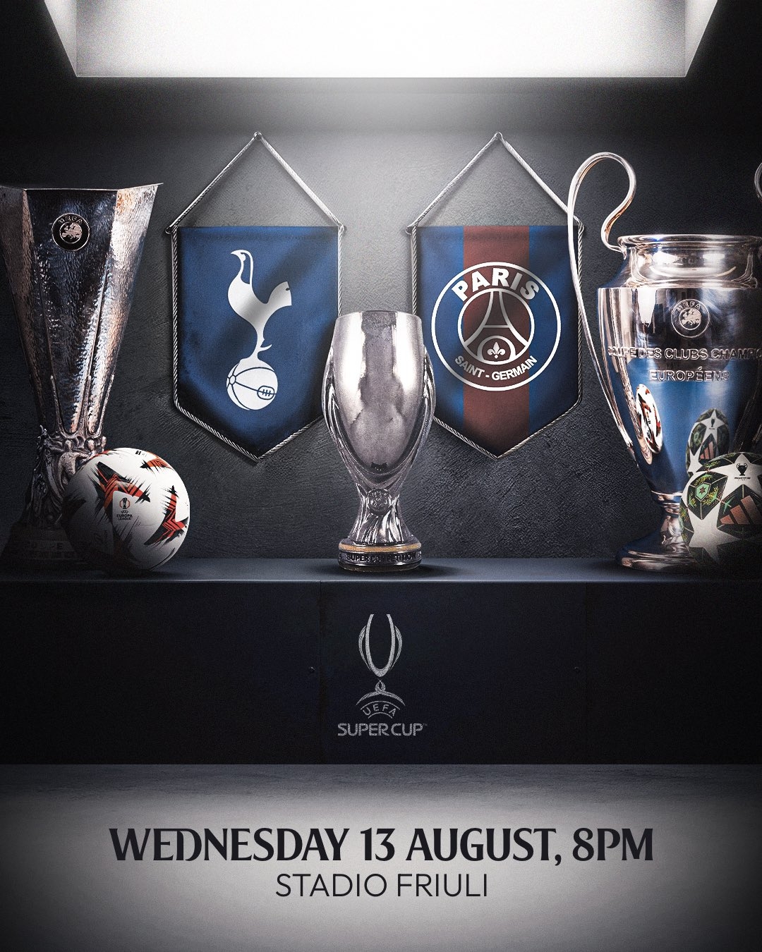 不可思議的對陣??歐超杯：英超第17??英超殺手+三冠王巴黎