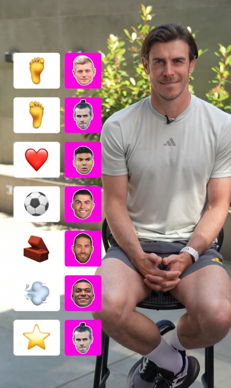 貝爾評完美球員：克羅斯右腳、自己左腳+關(guān)鍵時(shí)刻能力、C羅終結