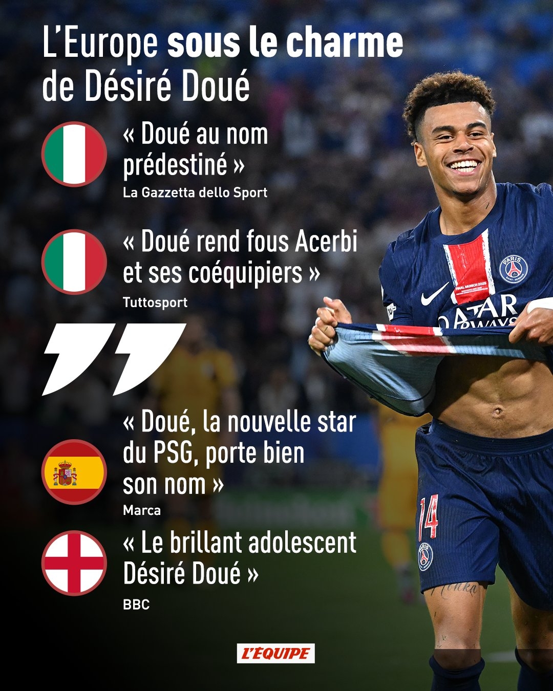 雙驕！隊報盤(pán)點(diǎn)各媒體盛贊杜埃：并肩亞馬爾 他們將主宰未來(lái)足壇