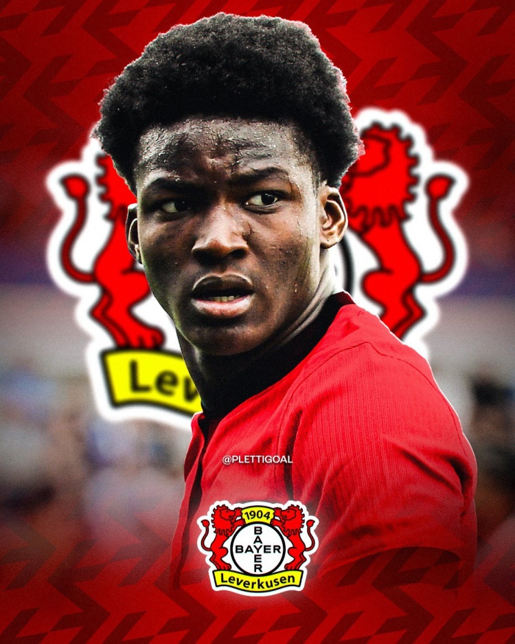 德天空：勒沃庫森免簽巴黎17歲中衛塔佩，簽約至2030年