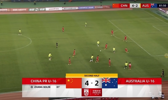 立馬回應！國少剛剛丟球，張伯霖精彩停球+巧射破門(mén)一氣呵成！
