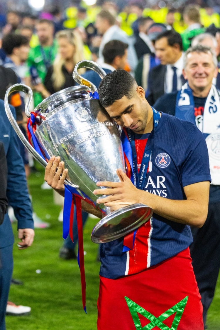 本賽季歐冠速度榜：阿什拉夫排名第一，哈蘭德&姆巴佩分列二三