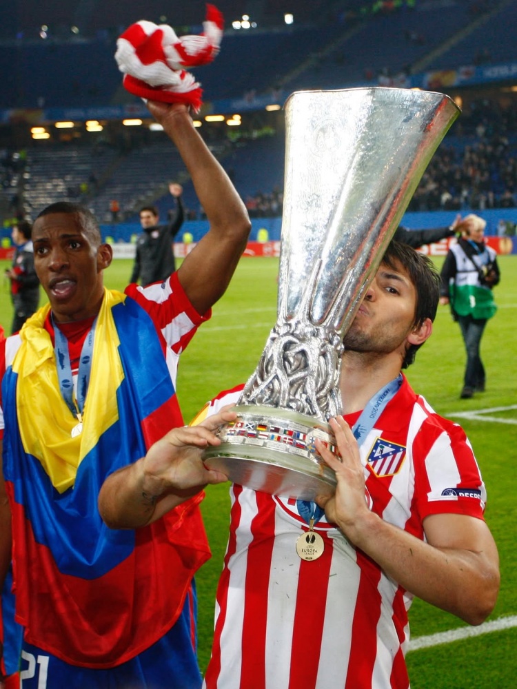 今日是阿圭羅37歲生日，馬競社媒為其送上生日祝福??????