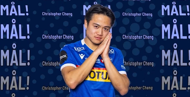 華裔球員鄭澤彥挪超首發(fā)出戰完成梅開(kāi)二度，本賽季為球隊絕對主力