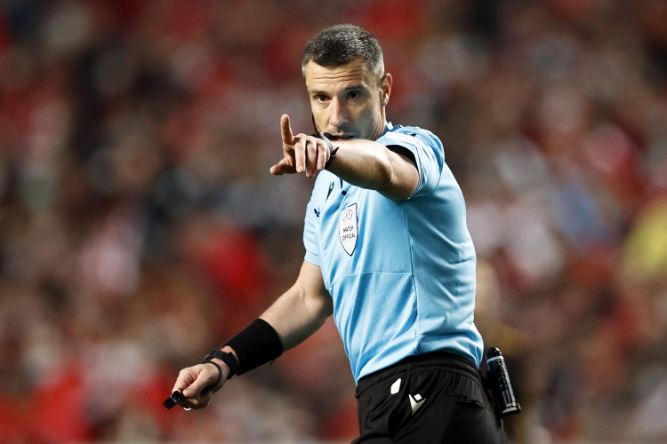 歐國聯(lián)德國VS葡萄牙裁判安排：斯洛文尼亞裁判組執法，溫契奇主裁