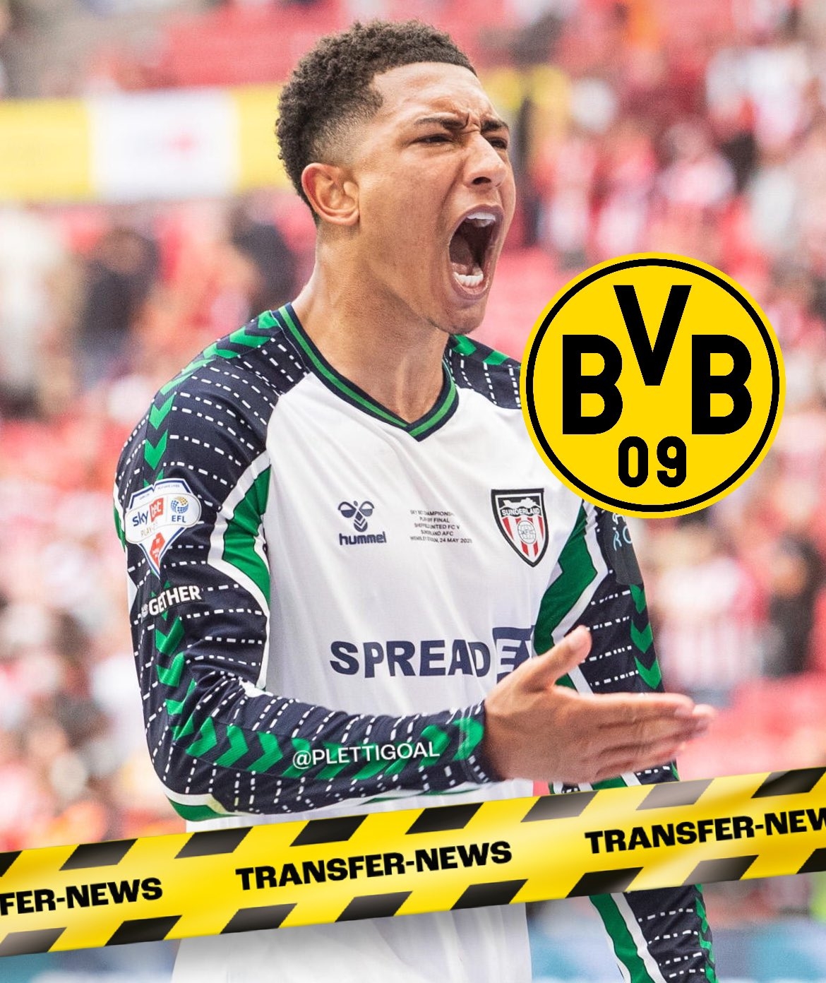 追隨哥哥腳步！多家媒體：小貝林決定加盟多特，桑德蘭要價(jià)4000萬(wàn)