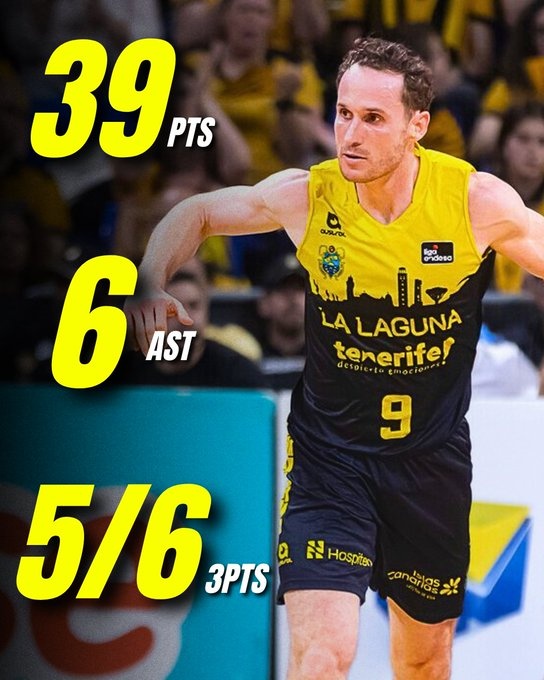 湖人舊將！42歲胡爾塔斯西甲季后賽砍39分6助 今年還斬獲聯(lián)賽MVP