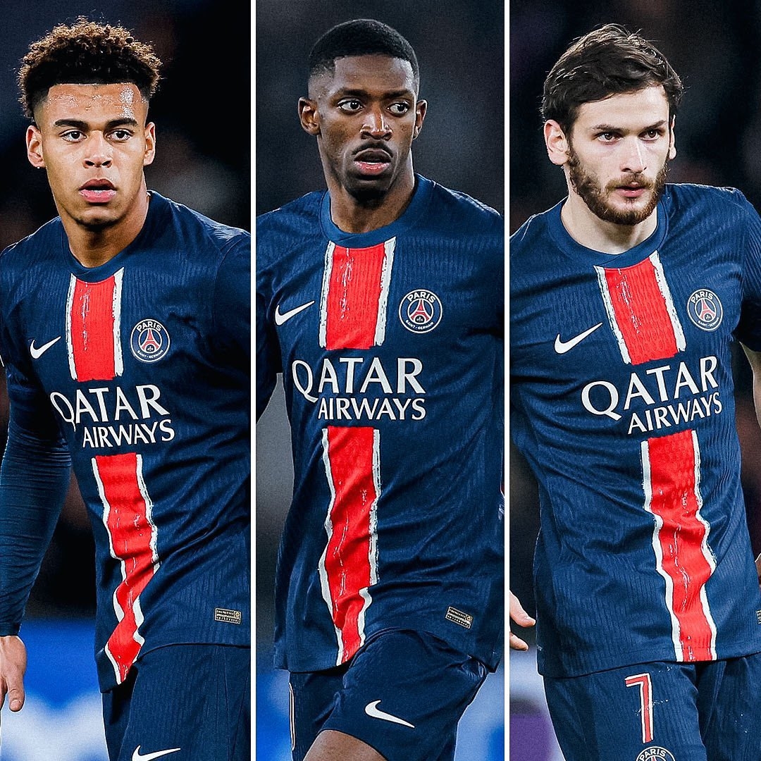 巴黎三叉戟暴漲??登貝萊+克瓦拉茨赫利亞+杜埃身價(jià)均漲至9000萬(wàn)