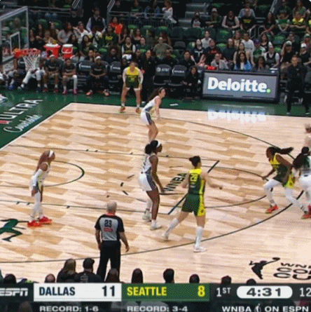 ???無(wú)敵高射炮！李月汝4分鐘轟了2記三分??首節6分全場(chǎng)最高