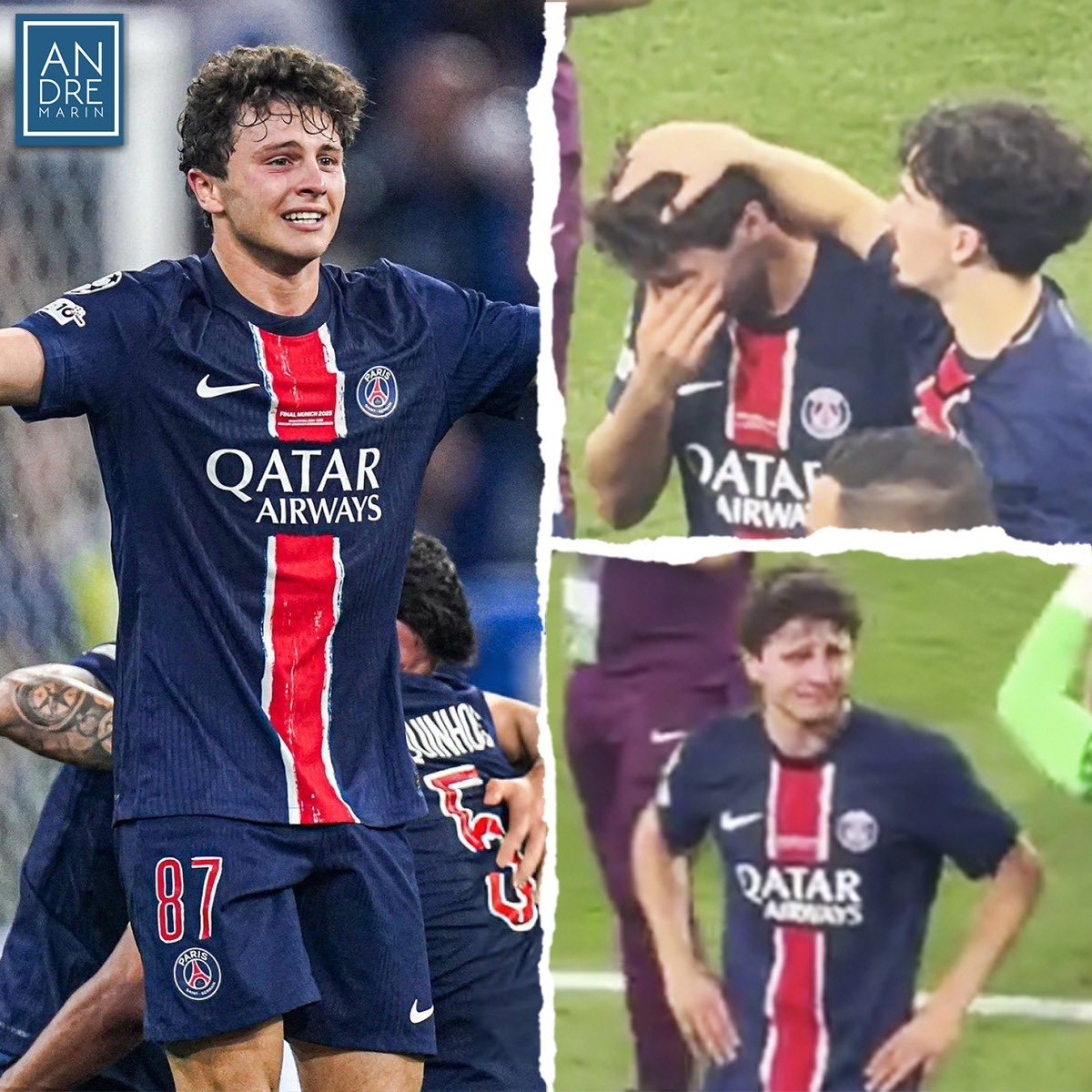 還只是孩子??20歲內維斯奪冠后痛哭，去年母親離世今年獨在異鄉