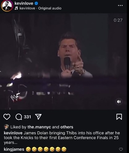 樂(lè )福調侃錫伯杜被尼克斯解雇 老詹回復：??????????