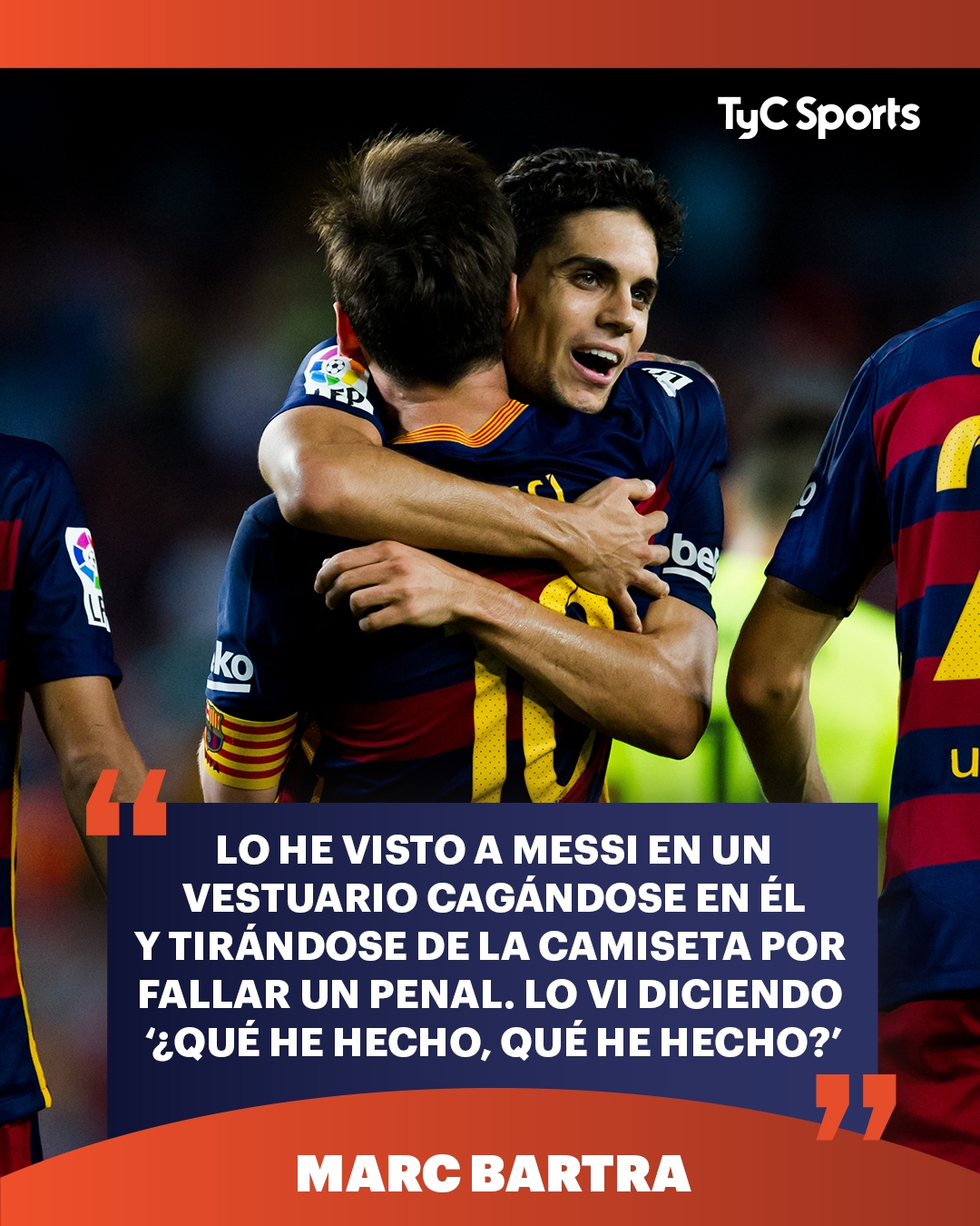 巴爾特拉：梅西曾因失點(diǎn)在更衣室懊惱自責，但下半場(chǎng)他又統治球場(chǎng)