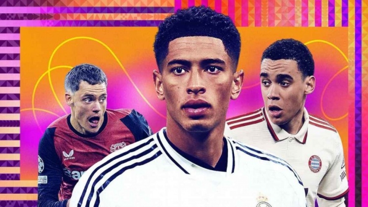 ESPN年度15大攻擊型中場(chǎng)：貝林第1 維爾茨第2 厄德高第4 B費第6