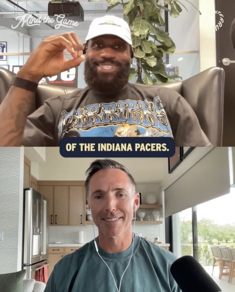 詹姆斯：很期待觀(guān)看步行者和雷霆的完美對決 雙方攻防如拔河比賽