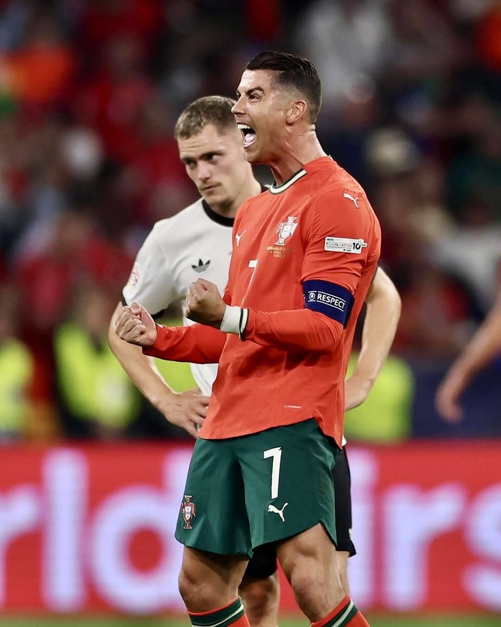 C羅社媒鼓勵球隊：前進(jìn)，葡萄牙！