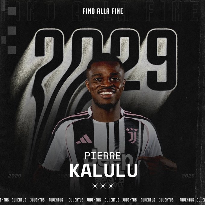 生日禮物！官方：尤文1430萬(wàn)歐買(mǎi)斷25歲卡盧盧，簽約至2029年