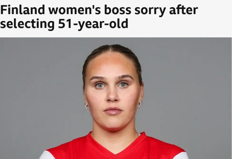 ??啼笑皆非！芬蘭女足主帥誤召51歲退役老將