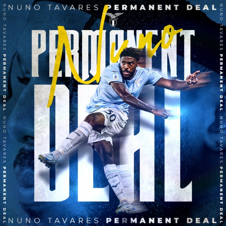 官方：拉齊奧買(mǎi)斷阿森納左后衛塔瓦雷斯，雙方簽三年合同