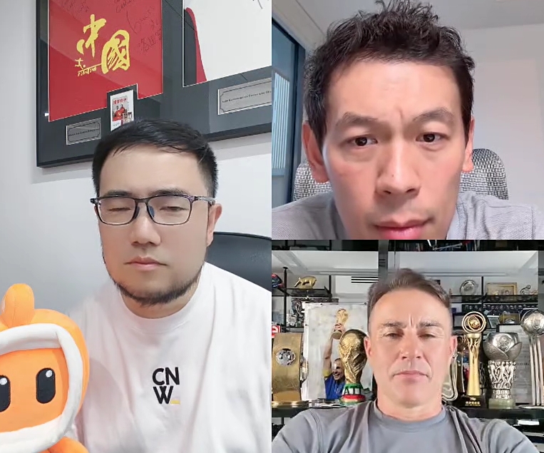 卡納瓦羅：我不太了解王鈺棟，中國球員要去歐洲我有能力一定幫忙