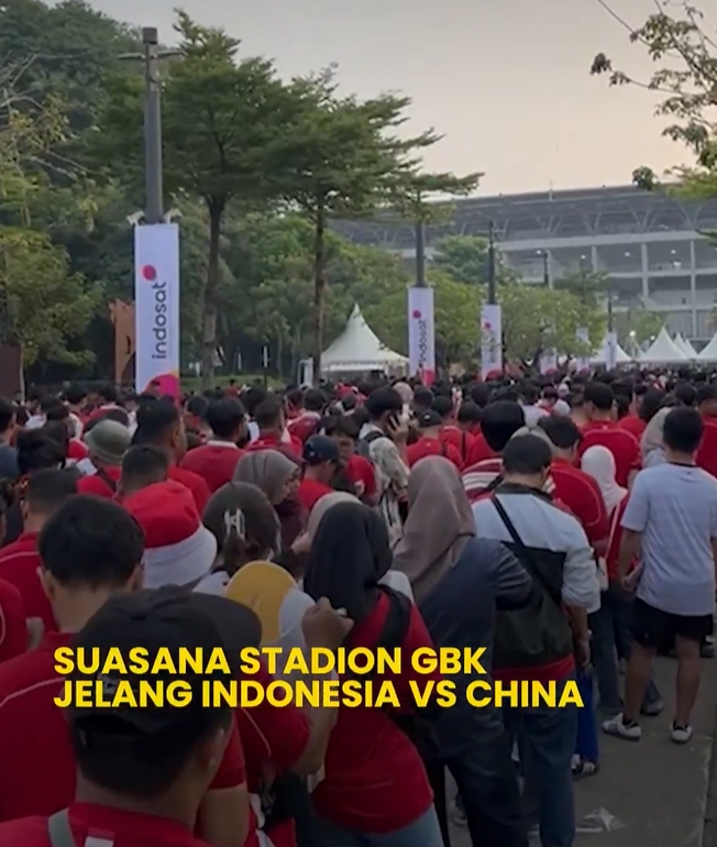 國足征戰7萬(wàn)人客場(chǎng)！印尼媒體：預計超7萬(wàn)名印尼球迷涌入主場(chǎng)助威