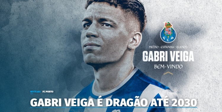 波爾圖官方：23歲中場(chǎng)維加加盟，簽約至2030年&解約金6500萬(wàn)歐