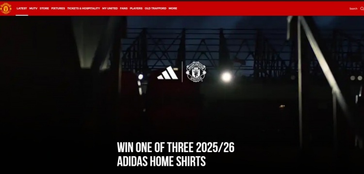 曼聯(lián)官方：6月12日新賽季主場(chǎng)球衣發(fā)售 6月18日英超賽程公布