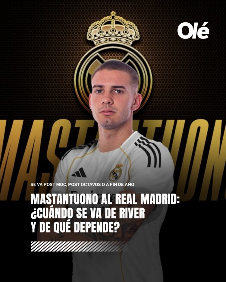 奧萊報：馬斯坦托諾將與皇馬簽約6年，今夏或年底正式加盟