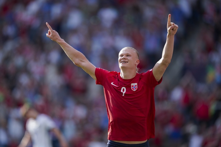 已打進(jìn)41球！哈蘭德位居現役挪威球員國家隊射手榜榜首