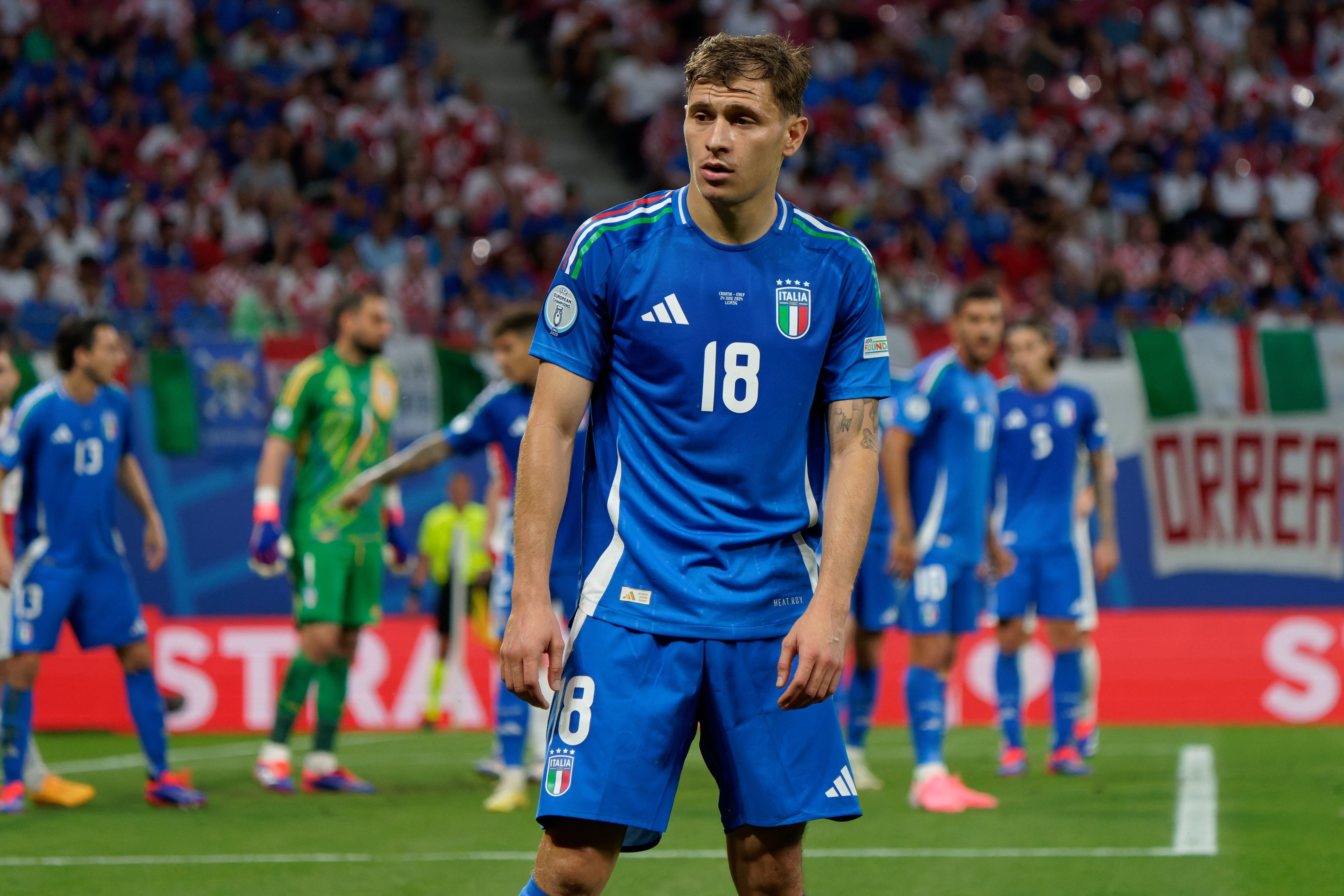 巴雷拉：遺憾沒(méi)踢過(guò)世界杯 意大利像歐冠決賽的國米？確實(shí)要反思