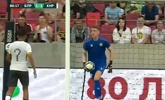 白俄羅斯U21門(mén)將：中國隊是強勁的對手，他們球技嫻熟&配合默契