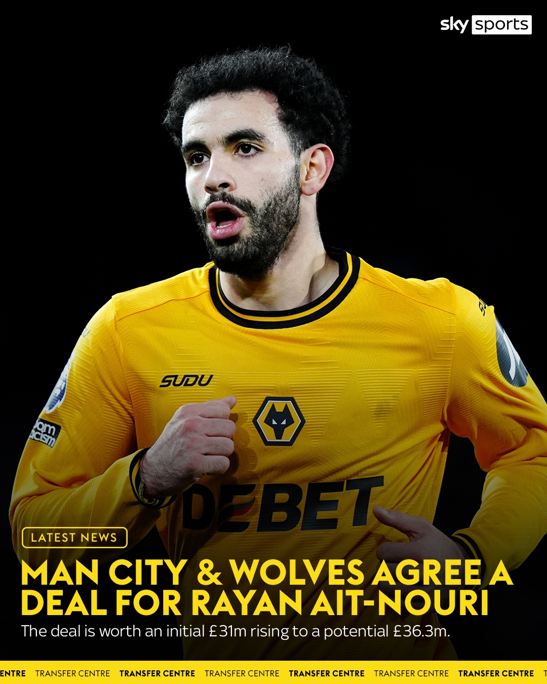 超4300萬(wàn)歐！天空：曼城簽努里的轉會(huì )費最高可達3630萬(wàn)英鎊