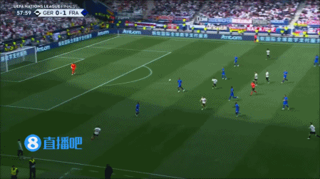 德國門(mén)前風(fēng)聲鶴唳！法國連續直塞造殺機，切爾基踢呲&圖拉姆中柱