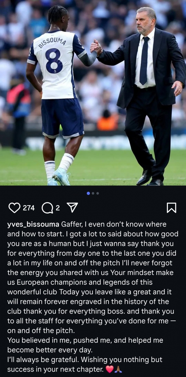 比蘇馬社媒告別澳波：你幫助我每天變得更好，祝新篇章取得成功