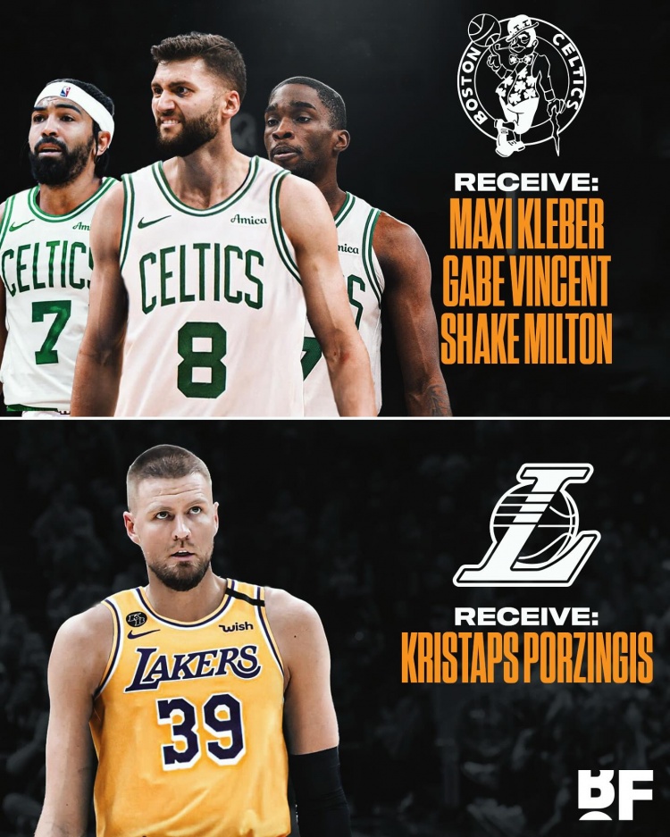 綠軍記者交易設想！鉑金單換湖人三人！