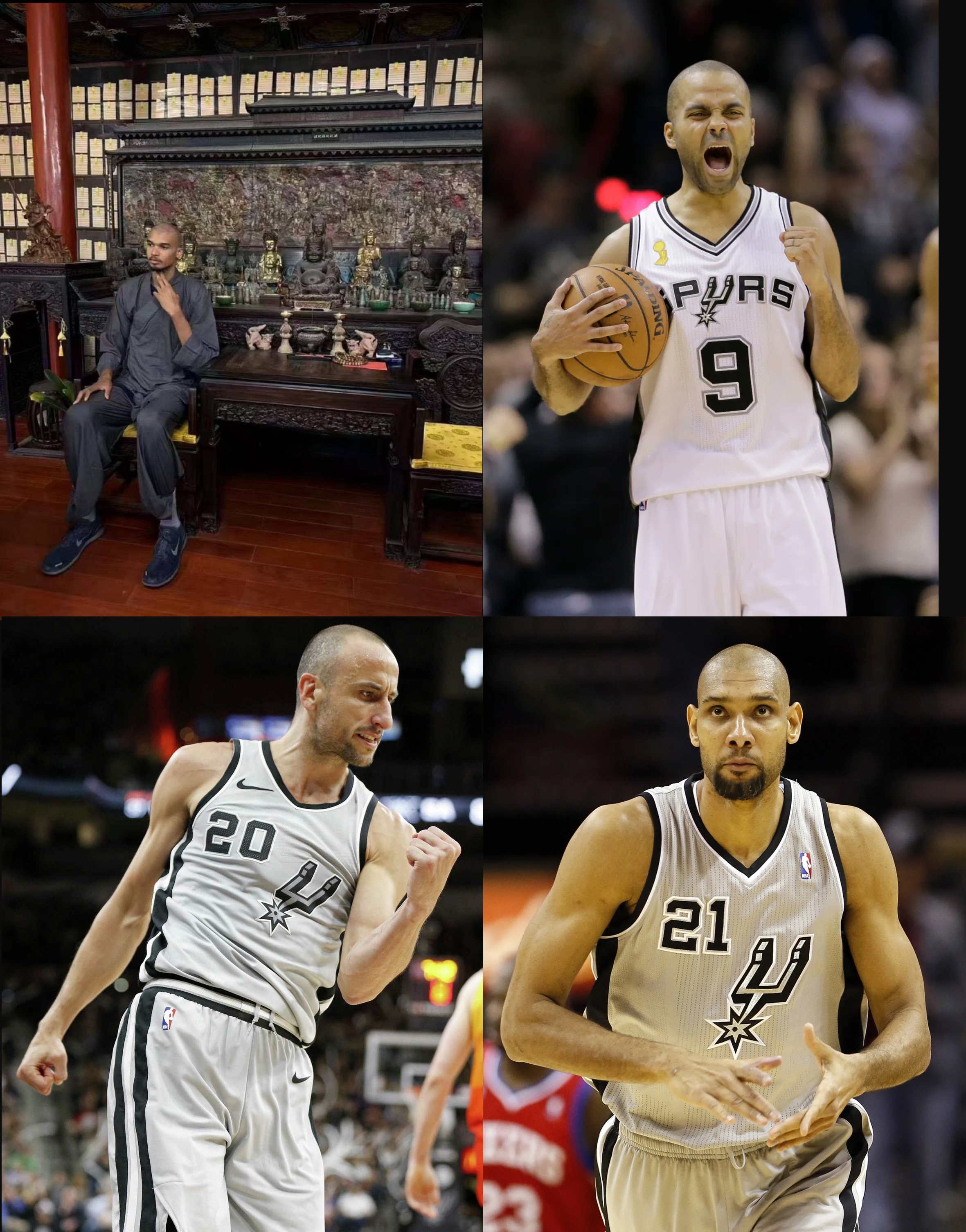 ??文班亞馬完美傳承馬刺文化??他變禿了 也變強了！