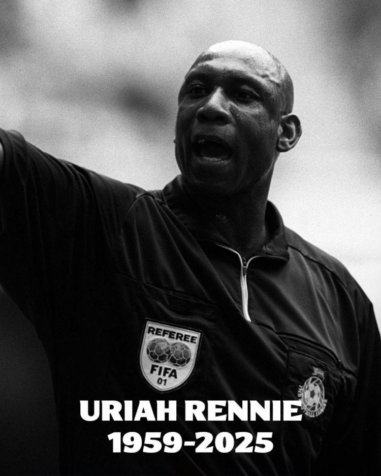 R.I.P.英超首位黑人裁判烏里亞-雷尼因病去世，享年65歲