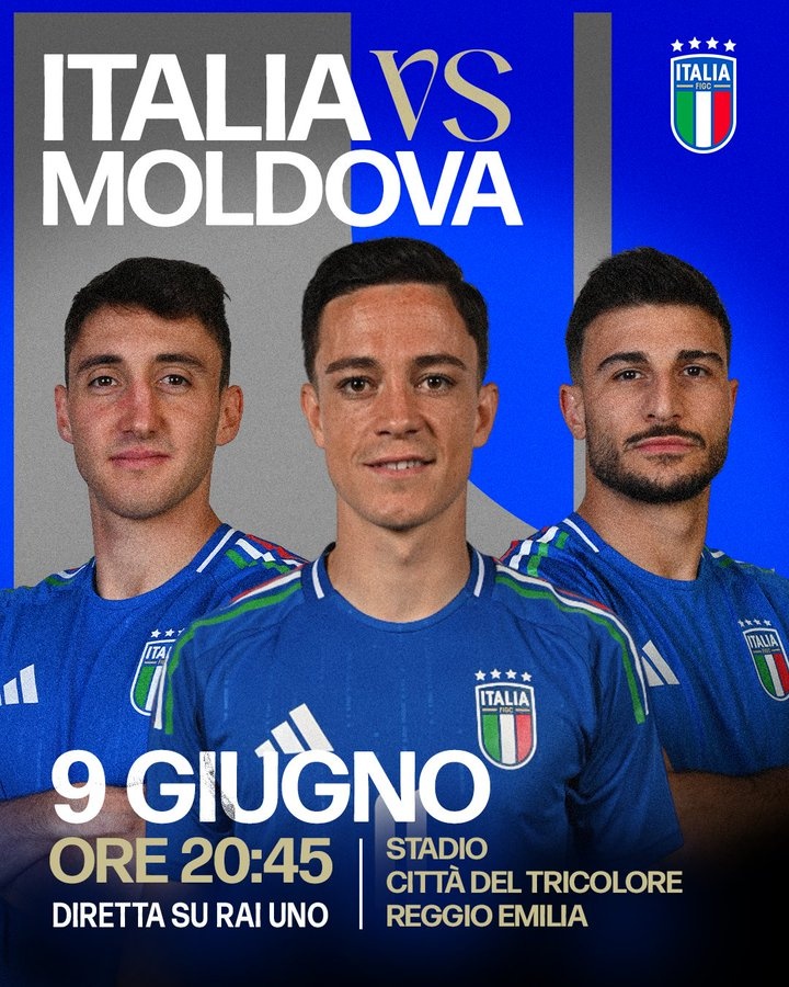 能否觸底反彈？意大利曬海報，預熱世預賽戰摩爾多瓦